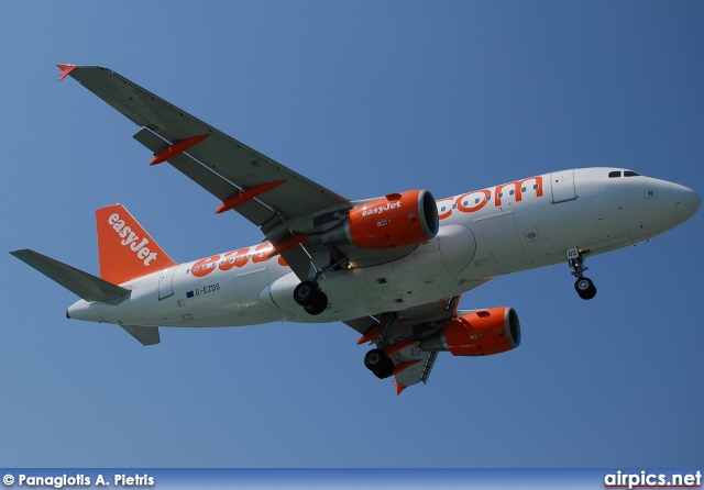 G-EZDS, Airbus A319-100, easyJet