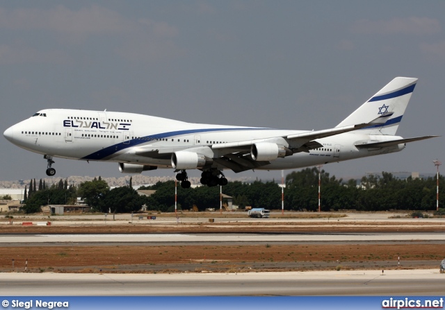 4X-ELC, Boeing 747-400, EL AL