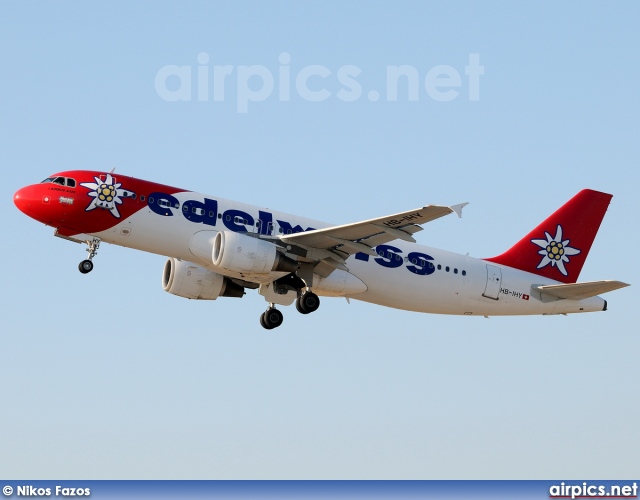 HB-IHY, Airbus A320-200, Edelweiss Air