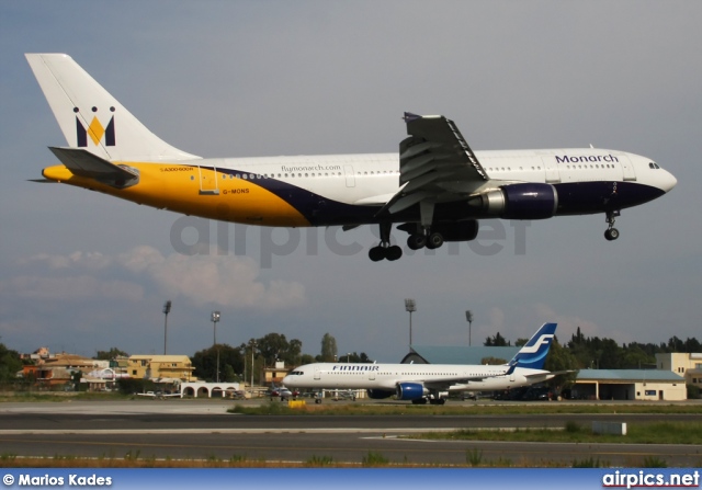 G-MONS, Airbus A300B4-600R, Monarch Airlines