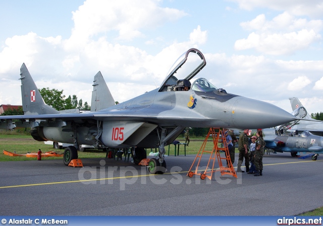 105, Mikoyan-Gurevich MiG-29-A, Polish Air Force