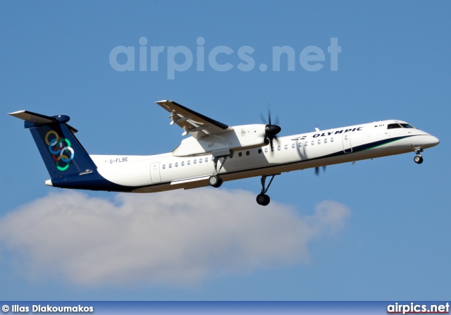 G-FLBE, De Havilland Canada DHC-8-400Q Dash 8, Olympic Air