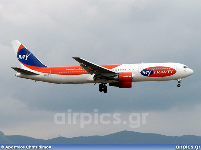 G-SJMC, Boeing 767-300ER, MyTravel Airways