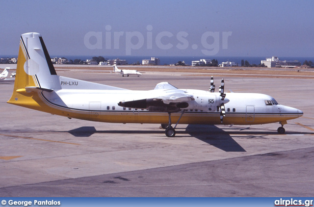 PH-LXU, Fokker 50, Royal Brunei