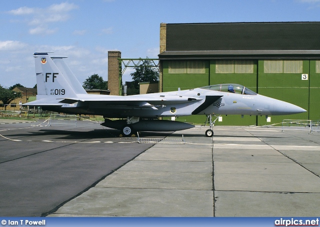 83-0019, Boeing (McDonnell Douglas) F-15-C Eagle, United States Air Force