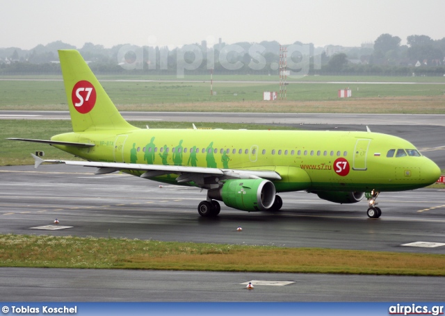 VP-BTX, Airbus A319-100, S7 Siberia Airlines