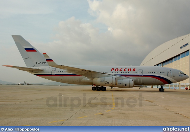 RA-96019, Ilyushin Il-96-300, Rossiya Airlines