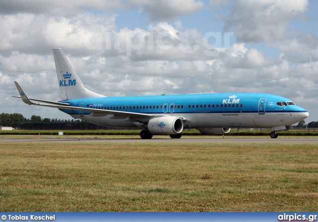 PH-BXI, Boeing 737-800, KLM Royal Dutch Airlines