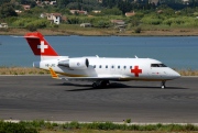 HB-JRC, Bombardier Challenger 600-CL-604, REGA - Swiss Air Ambulance