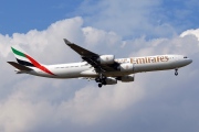 A6-ERH, Airbus A340-500, Emirates