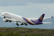 HS-TLA, Airbus A340-500, Thai Airways