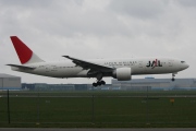 JA705J, Boeing 777-200ER, Japan Airlines