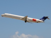 LN-RLF, McDonnell Douglas MD-82, Scandinavian Airlines System (SAS)