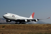 JA8077, Boeing 747-400, Japan Airlines