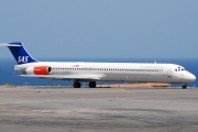 LN-RMM, McDonnell Douglas MD-82, Scandinavian Airlines System (SAS)