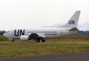 4L-TGA, Boeing 737-500, United Nations