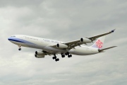 B-18803, Airbus A340-300, China Airlines