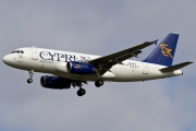 5B-DCF, Airbus A319-100, Cyprus Airways