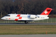 HB-JRA, Bombardier Challenger 600-CL-604, REGA - Swiss Air Ambulance