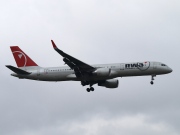 N536US, Boeing 757-200, Northwest Airlines