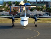 V2-LDU, De Havilland Canada DHC-8-100 Dash 8, LIAT