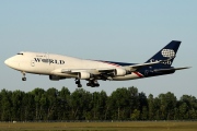 N741WA, Boeing 747-400SF, World Airways Cargo
