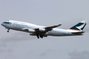 B-HUA, Boeing 747-400, Cathay Pacific