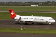 HB-JVG, Fokker F100, Helvetic Airways