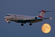 OE-LVO, Fokker F100, Austrian Arrows (Tyrolean Airways)