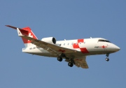 HB-JRB, Bombardier Challenger 600-CL-604, REGA - Swiss Air Ambulance