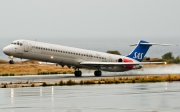 SE-DIN, McDonnell Douglas MD-82, Scandinavian Airlines System (SAS)