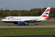 G-EUOA, Airbus A319-100, British Airways
