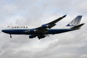 N104UA, Boeing 747-400, United Airlines