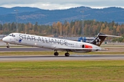 OY-KHE, McDonnell Douglas MD-82, Scandinavian Airlines System (SAS)