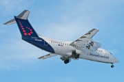 OO-DWD, British Aerospace Avro RJ100, Brussels Airlines