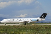 OE-LVG, Fokker F100, Austrian Arrows (Tyrolean Airways)