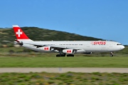 HB-JMD, Airbus A340-300, Swiss International Air Lines