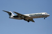 D-AGPK, Fokker F28-1000 Fellowship, Germania