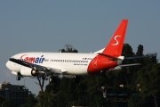 OM-SAA, Boeing 737-400, Samair