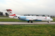 OE-LVB, Fokker F100, Austrian Arrows (Tyrolean Airways)