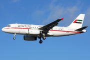 A6-ESH, Airbus A319-100CJ, United Arab Emirates