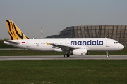 D-AUBM, Airbus A320-200, Mandala Airlines