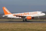 G-EZDZ, Airbus A319-100, easyJet