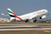 A6-EAH, Airbus A330-200, Emirates