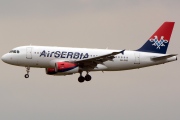 A6-SAB, Airbus A319-100, Air Serbia