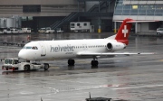 HB-JVF, Fokker F100, Helvetic Airways