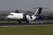 OO-DWE, British Aerospace Avro RJ100, Brussels Airlines