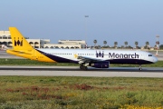 G-OZBZ, Airbus A321-200, Monarch Airlines