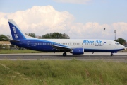 YR-BAK, Boeing 737-400, Blue Air