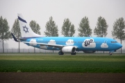 4X-EKM, Boeing 737-800, UP (EL AL)